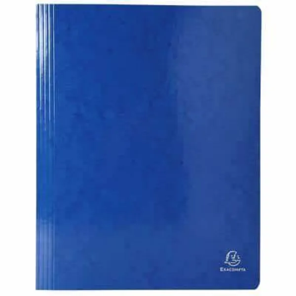 Image of Exacompta Iderama Flat Bar Folder A4 200 Sheets 240 x 320 mm Pressboard With Polypropylene Light Blue