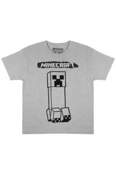 image of Creeper Monochrome Heather T-Shirt