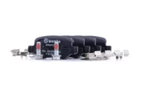 Image of BREMBO Brake pad set MERCEDES-BENZ P 50 058 1684200420,4144200120,A1684200420 A4144200120