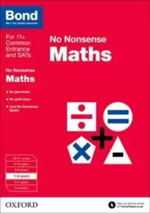 Image of Bond: Maths: No Nonsense : 7-8 years