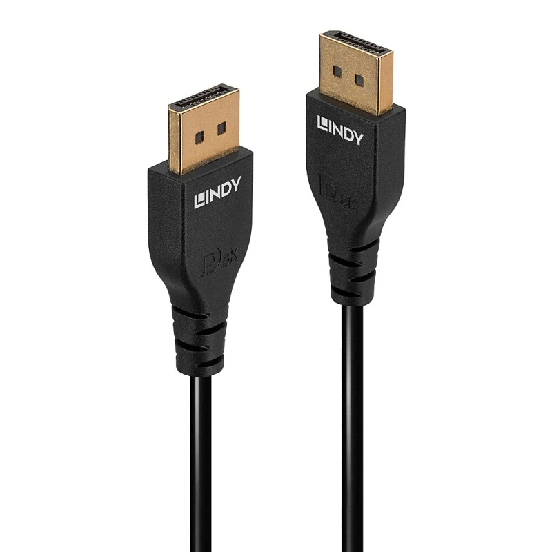 Image of Lindy 3m Slim DisplayPort 1.4 Cable