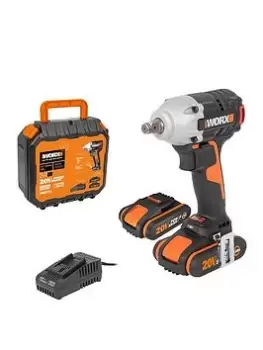 image of Worx Wx272 20V Cordless Impact Wrench