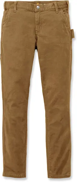 Image of Carhartt Slim Fit Crawford Women Pants, beige, Size 39
