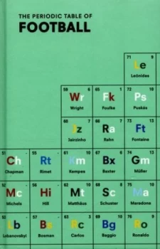 Image of The Periodic Table of Football by Nick Holt Hardback