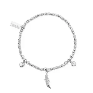 Image of ChloBo Silver Love & Courage Bracelet