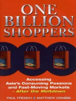 Image of One Billion Shoppers by Matthew Crabbe Hardback
