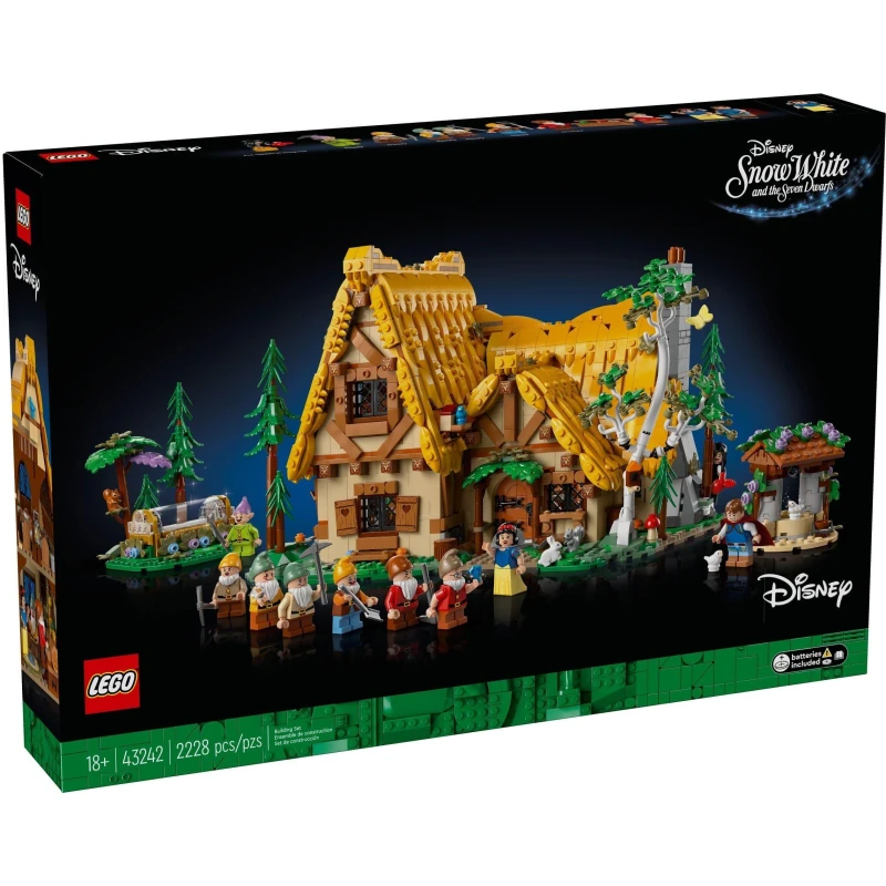 Image of LEGO LEGO 43242 Disney Snow White and the Seven Dwarfs Lego One Size Multi 41248499000