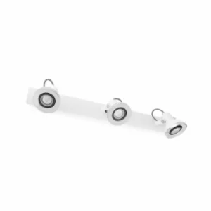 Image of Ring 3 Light Indoor Adjustable Wall Spotlight White, GU10