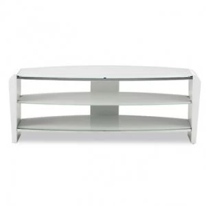 Image of Alphason FRN1100ARCT Francium TV Cabinet 1100mm Wide in White Gl