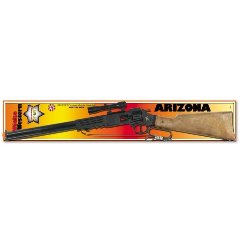 Image of Wicke Western Arizona 8 Shot Rifle Toy Gun Multi unisex