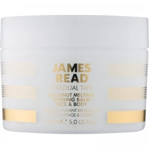 image of James Read Gradual Tan Coconut Melting Self Tanning Body and Face Lotion with Coconut Oil 150ml