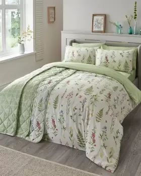 Cotton Traders Wildflower Meadow Bedspread in Multi