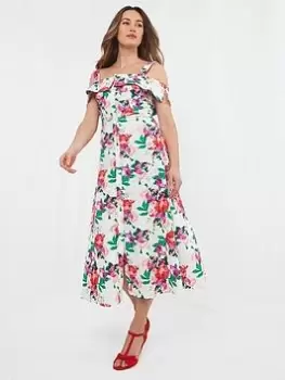 Joe Browns Garden Party Floral Dress -Multi, Size 6, Women