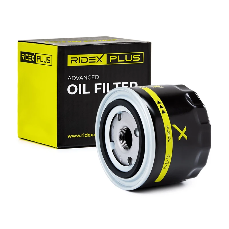 Image of RIDEX PLUS Oil filter RIDEX PLUS 7O0071P