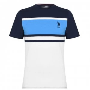 image of US Polo Assn Block T Shirt - Blithe