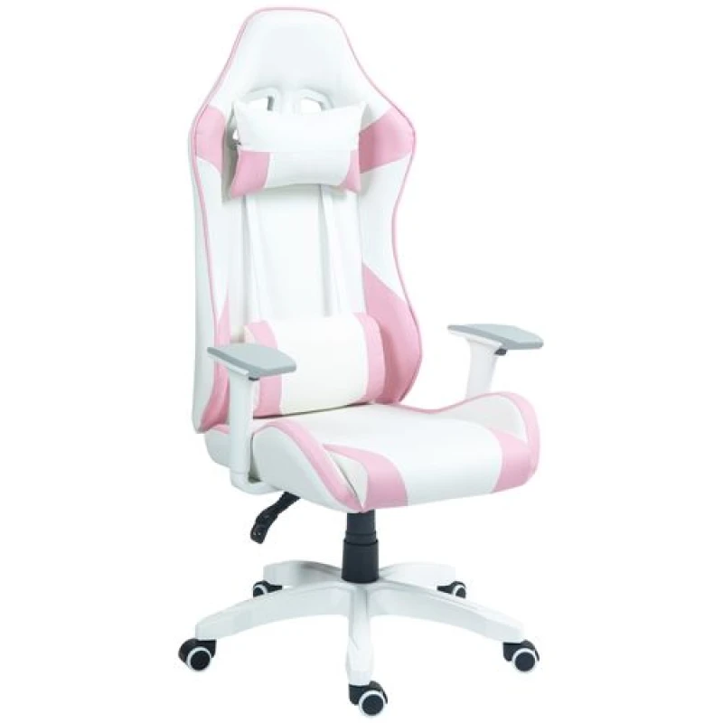 Image of HOMCOM Gaming Chair For Adults Faux Leather Computer Chair - Blue 921-720V70LB