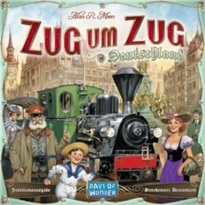 image of Ticket to Ride Germany German Language Zug um Zug Deutschland