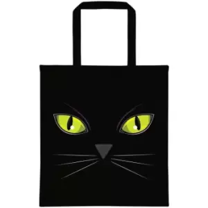 Image of Grindstore Cats Eyes Tote Bag (One Size) (Black) - Black