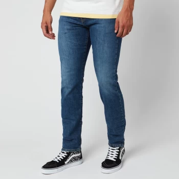 Image of Levis Mens 502 Tapered Denim Jeans - Wagyu Moss - W30/L32