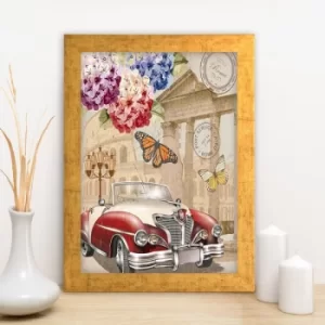 Image of AC11115870594 Multicolor Decorative Framed MDF Painting