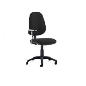 Image of Task Office Chair Eclipse II Lever Black Fabric With Height Adjustable Arms