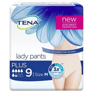 image of Tena Lady Pants Plus Medium 9 Pack