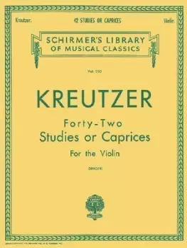 Image of Kreutzer - 42 Studies or Caprices by Rudolphe Kreutzer