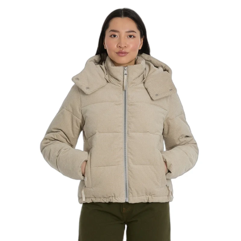 Image of Ragwear Womens Puffer jacket Ragwear Roobie Cordy Blanc Female M