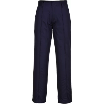 Image of Portwest - 2885 - Navy Preston Mens Work Trousers with Side Pockets sz 32' Tall