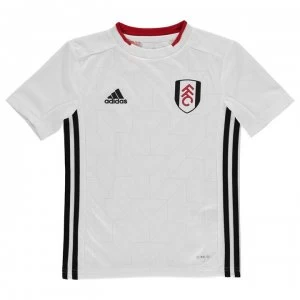 Image of adidas Fulham Home Shirt 2019 2020 Junior - White