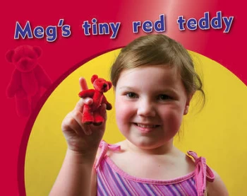 Image of Megs Tiny Red Teddy Pm Photo Stories Magenta Levels 2-3 Paperback