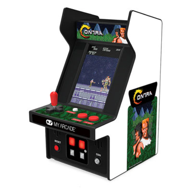Image of My Arcade Contra Micro Player 6.75 Collectible Retro (Premium Edition) Multi