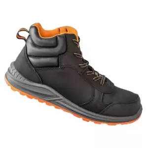 Image of WORK-GUARD by Result Unisex Adult Stirling Safety Boots (9 UK) (Black/Grey)