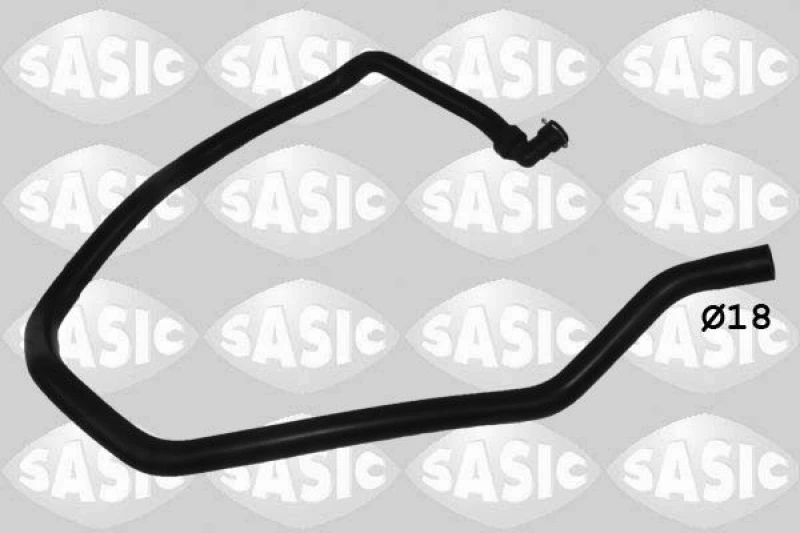 Image of Radiator hose SASIC 3400227