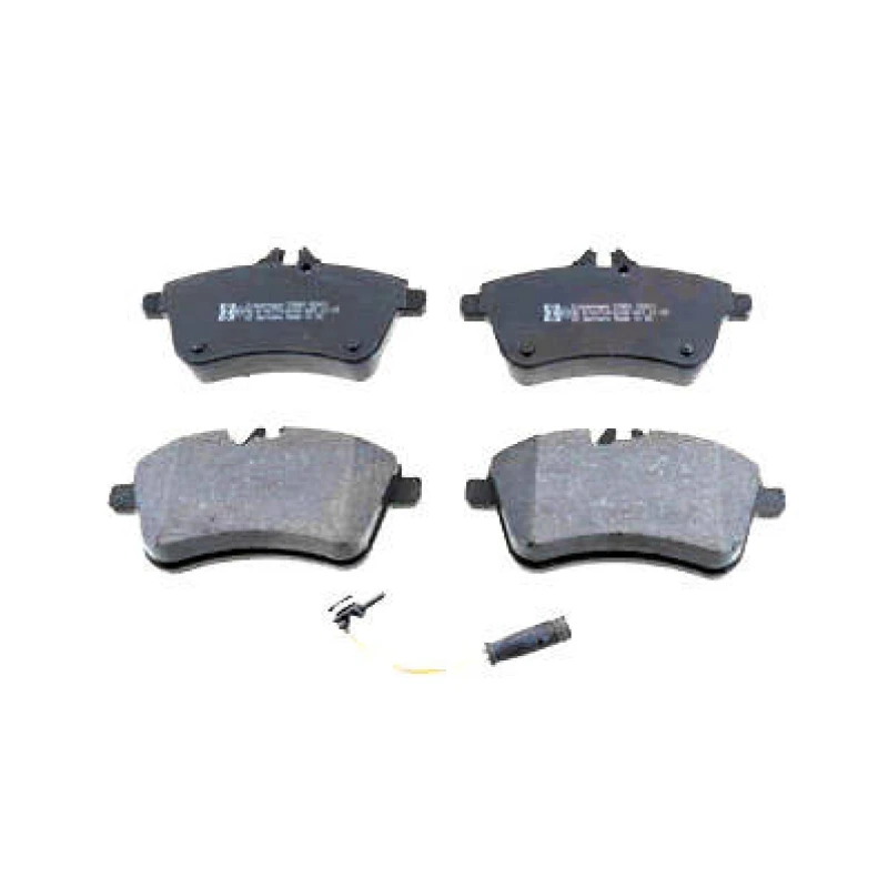 Image of ZIMMERMANN 23881.200.2 Brake pad set Front Axle, incl. wear warning contact, Photo corresponds to scope of supply Brake Pad Set,disc brake (402)