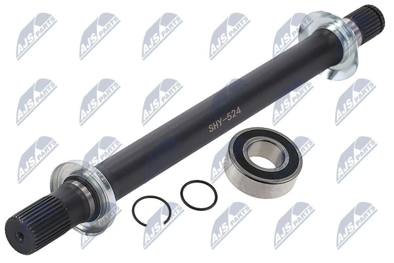 Image of NTY NWP-HY-524 Drive shaft Automatic Transmission, Front Axle Right Drive Shaft (13)