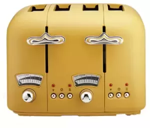 Image of DeLonghi Argento Silva CT04.Y 4 Slice Toaster