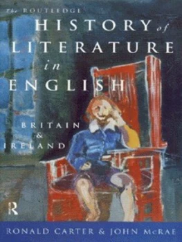 Image of The Routledge History of Literature in English by Ronald Carter Paperback