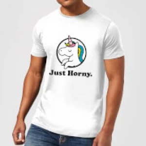 Image of Just Horny T-Shirt - White - 3XL