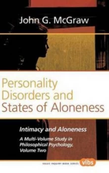 Image of Personality Disorders and States of Aloneness by John G. Mcgraw Hardback