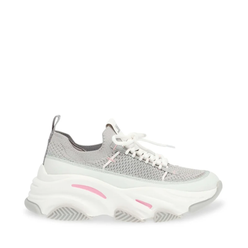 Image of Steve Madden Womens Trainers Steve Madden Playmaker Gris Female 40
