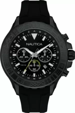 image of Mens Nautica NST1000 Chronograph Watch NAD20015G