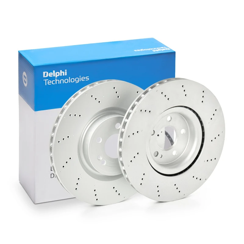Image of DELPHI Brake disc DELPHI BG9400C