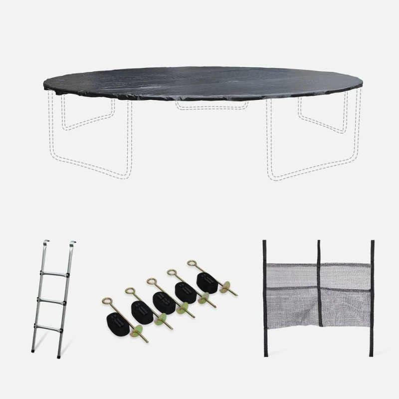 Image of sweeek Trampoline Accessory Kit Black