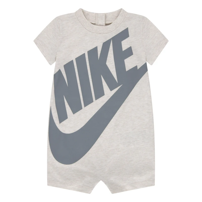 Image of Nike Romper Pale Ivory Hthr unisex 0-3 Mnth
