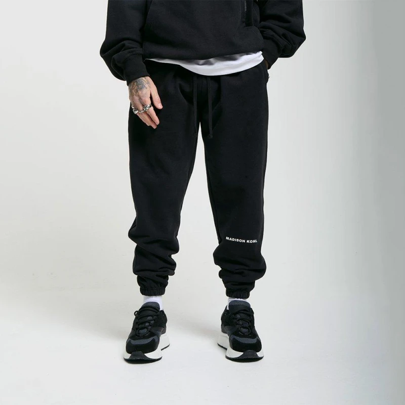 Image of Madison Kohl Core Jogging Bottoms Black male Small