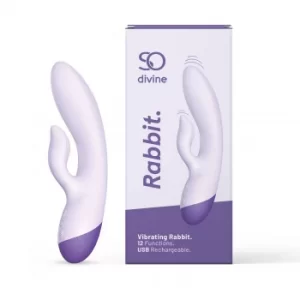 So Divine Self Pleasure Rechargeable Rabbit Vibrator