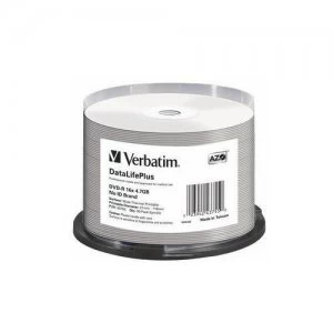 Image of Verbatim DataLifePlus 4.7 GB DVD-R 50 pc(s)