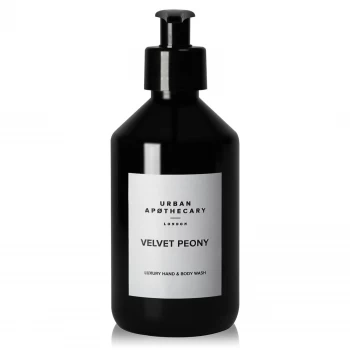 image of Urban Apothecary Velvet Peony Luxury Hand & Body Wash 300ml