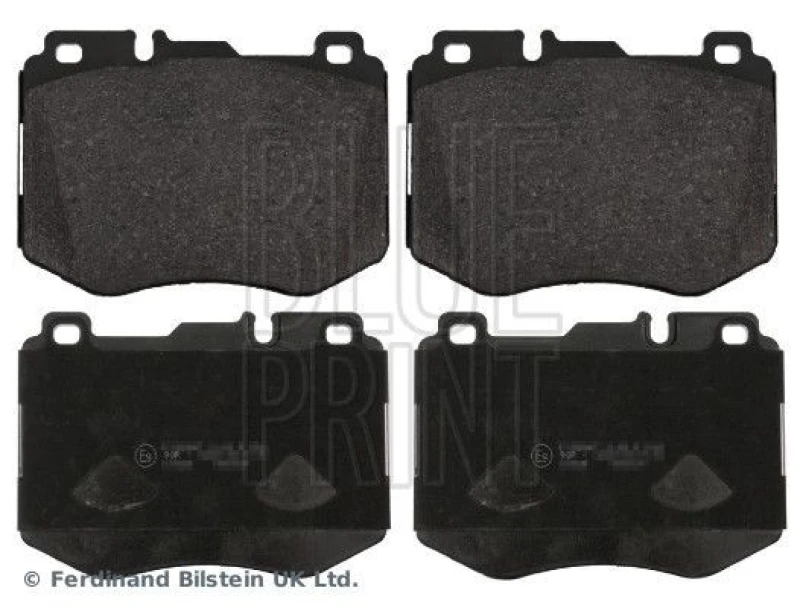 Image of Blue PRINT Brake pad set Blue PRINT ADU174229